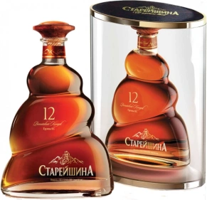 Коньяк Старейшина, KS, 12 лет, 0.5 л (п/у)