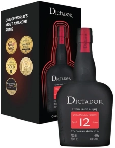 Ром Dictador, 8 лет, 0.7 л (п/у)