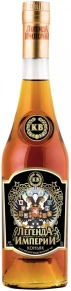 Коньяк Легенда Империи, KV, 6 лет, 0.5 л