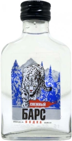 Водка Снежный Барс, 0.1 л