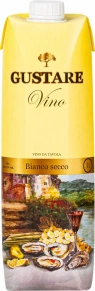 Вино Bianco Secco, Gustare, 1 л