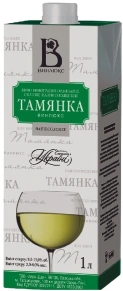Вино Тамянка полусладкое, Винлюкс, 1 л