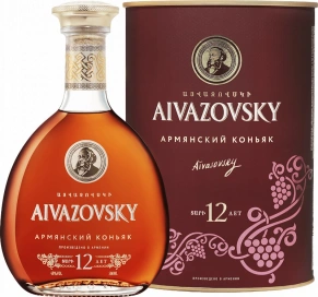 Коньяк Айвазовский, KS, 12 лет, 0.5 л