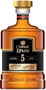 Коньяк Старый Крым, 5 zvezd, 5 лет, 0.5 л