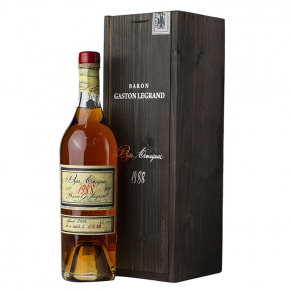 Арманьяк Baron G. 1988 Bas, gift box, Cognac Lheraud