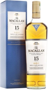 Виски Triple Cask Matured, Macallan, 15 лет, 0.7 л (п/у)