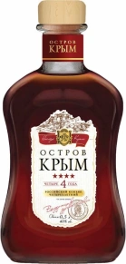 Коньяк Остров Крым, 4 года, 0.5 л
