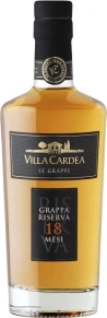 Граппа Riserva, Villa Cardea, 18 месяцев, 0.5 л