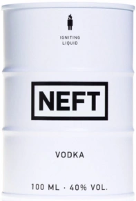 Водка white barrel, Neft, 0.1 л