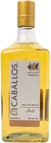 Текила Gold, 3 Caballos, 4 месяца, 1 л