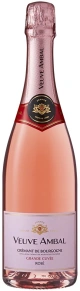 Игристое вино Grande Cuvee Rose Brut, Veuve Ambal, 0.75 л