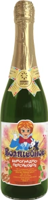 Игристое вино Volshebnoye Grape and Peach, Zhivie Soki, 0.75 л