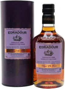 Виски Bordeaux Cask Finish, Edradour, 19 лет, 0.7 л (п/у)