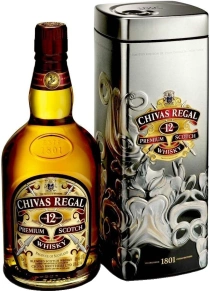 Виски Chivas Regal, 12 лет, 0.75 л (п/у)