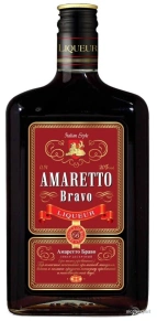 Ликер Амаретто Браво, 0.5 л