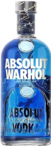Водка Warhol Limited Edition, Absolut, 0.7 л