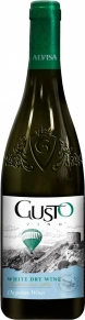 Вино White Dry, Gusto, 0.75 л