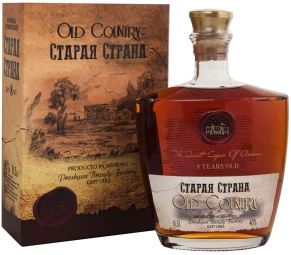 Коньяк Старая страна, KVVK, 8 лет, 0.5 л (п/у)