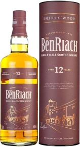 Виски Sherry Wood, Benriach, 12 лет, 0.7 л