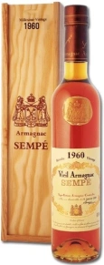 Арманьяк Millesime, Armagnac Sempe, Вьей Арманьяк, 0.5 л (п/у)