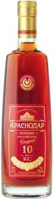 Коньяк Краснодар, KS, 10 лет, 0.5 л (п/у)