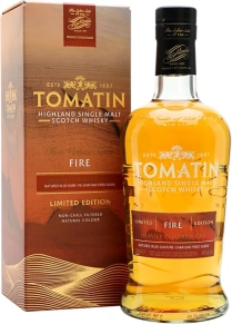 Виски Fire, Tomatin, 0.7 л (п/у)