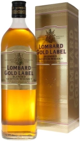 Виски Gold Label Old Blend, Lombard, 3 года, 0.7 л (п/у)