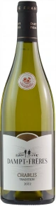 Вино Chablis Tradition, Dampt Freres, AOC, 2022, 0.75 л