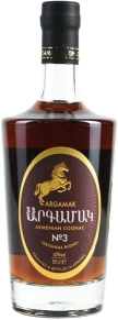 Коньяк Ориджинал бленд № 3, Аргамак, 3 года, 0.5 л