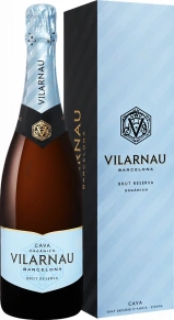 Игристое вино Brut Reserva, Vilarnau, DO, 2022, 0.75 л (п/у)