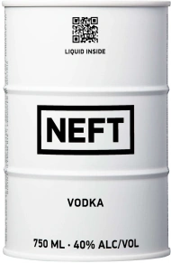 Водка white barrel, Neft, 0.75 л