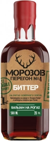 Ликер №4 Биттер на рогах, Морозов Перегон, 0.5 л