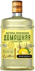 Ликер Лимонная, Домашняя Коллекция, 0.5 л