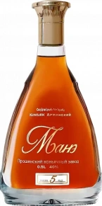 Коньяк Манэ, VSOP, 5 лет, 0.5 л