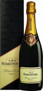 Игристое вино Kaapse Vonkel Brut, Simonsig, 2008, 0.75 л (п/у)