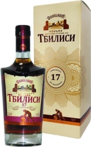 Коньяк Тбилиси, 17 лет, 0.5 л (п/у)