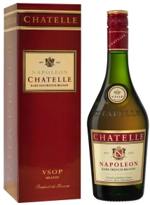 Бренди Napoleon, Chatelle, VSOP, 0.7 л (п/у)