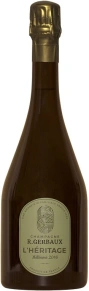 Шампанское L'Heritage Millesime Brut, R. Gerbaux, AOC, 2016, 0.75 л