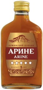 Коньяк Арине, 5 stars, 5 лет, 0.2 л