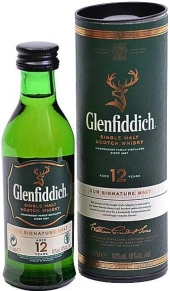 Виски Glenfiddich, 12 лет, 0.05 л