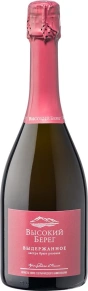 Игристое вино Розовое Экстра Брют, Высокий Берег, 2017, 0.75 л