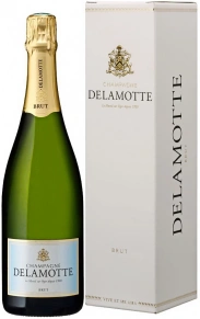 Шампанское Brut, Delamotte, AOC, 0.75 л (п/у)