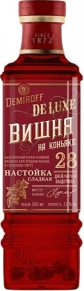 Ликер De Luxe Vishnya na Konyake, Demiroff, 28 дней, 0.5 л