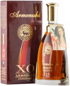 Коньяк Armenuhi, XO, 15 лет, 0.5 л (п/у)