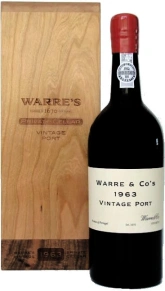 Вино Vintage Port, Warre's, 1963, 0.75 л