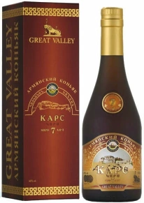 Коньяк Карс, KV, 7 лет, 0.5 л (п/у)