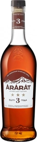 Коньяк Арарат, 3 stars, 3 года, 0.5 л