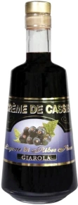 Ликер Creme de Cassis, Giarola, 0.7 л