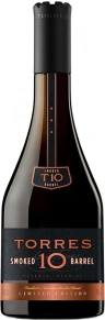 Бренди 10 Smoked Barrel, Torres, 1-10 лет, 0.7 л