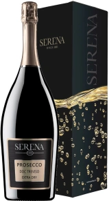 Игристое вино Prosecco Treviso Extra Dry, Serena 1881, DOC, 1.5 л (п/у)